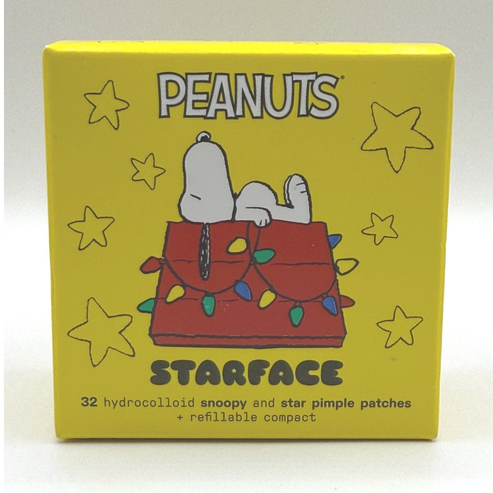 Starface X Snoopy Limited Collection Pimple Patches 32 Count Refillable Compact‎